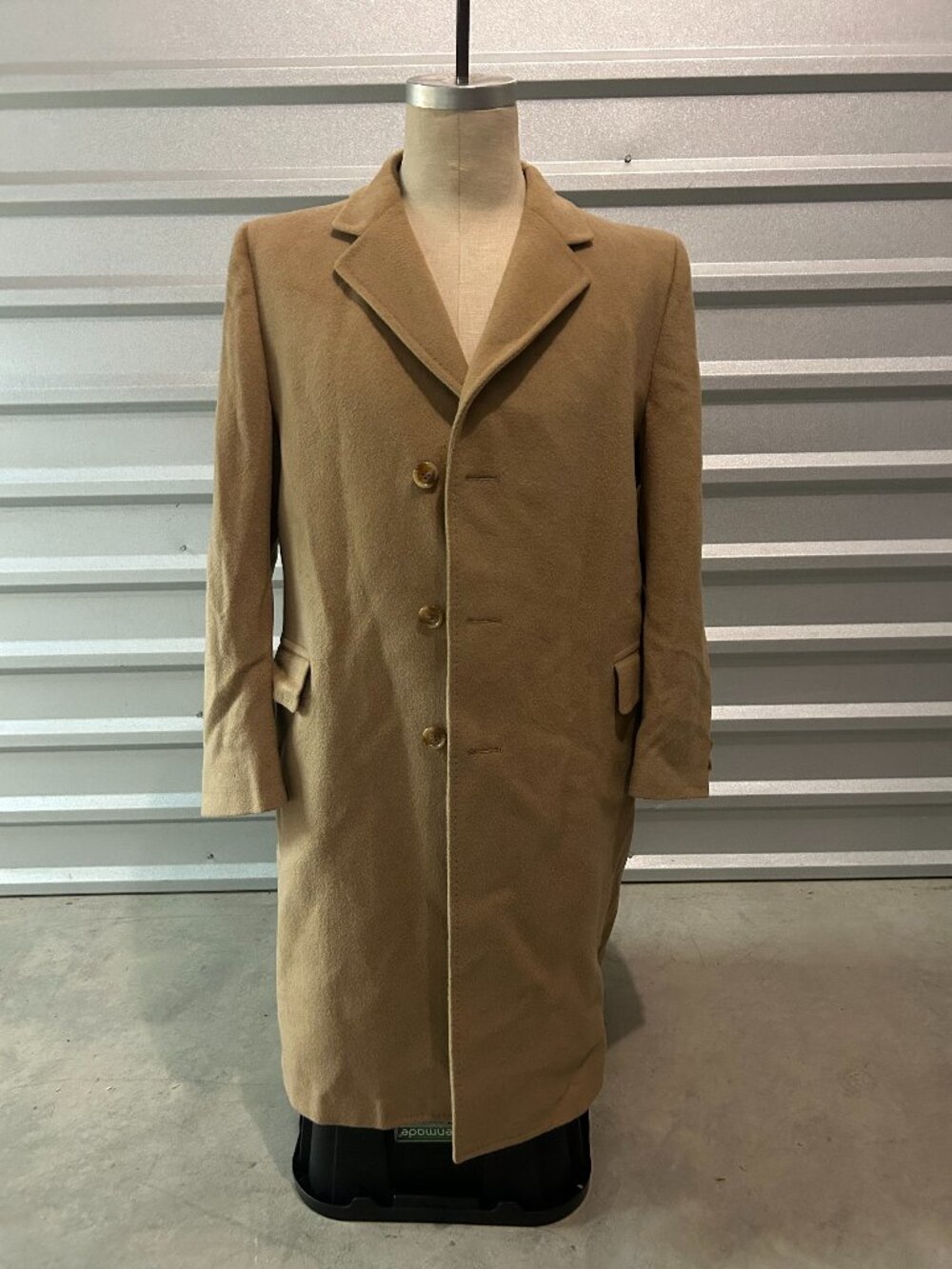 Jo A Banks Full Length Coat (Beige) - M